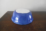 Blue and Aqua Glazed Slump Bowl