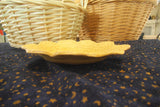 Light Tan Lace Embossed Large Trinket Dish