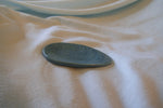 Leaf Pattern Embossed Teal Spoon Rest