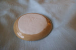 Brown and Tan Cave Drawing Embossed Small TRinket Dish