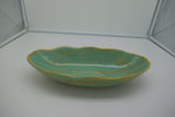 Oblong Scallopped Edged Bowl