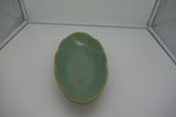 Oblong Scallopped Edged Bowl