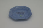 Octagonal Light Blue "Be The Change" Small Tray